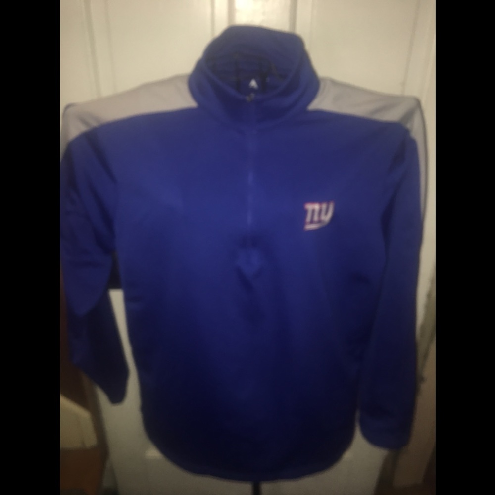 New York giants 1/4 zip pullover